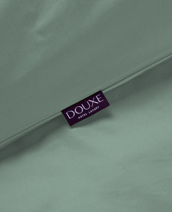 Kids Duvet Cover Egyptian Cotton Sateen 400TC Sage Green - Petit Hôtel