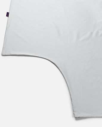 Duvet Cover Set Egyptian Cotton Sateen 400 TC | Silver Grey