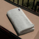 Towel zero-twist cotton 100x180 cm | Silver Grey