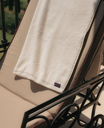 Towel zero-twist cotton 100x150 cm | White