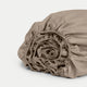 Fitted Sheet Egyptian Cotton Sateen 400TC | Champagne