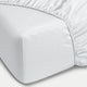 Fitted Sheet Egyptian Cotton Sateen 400TC | Silver Grey