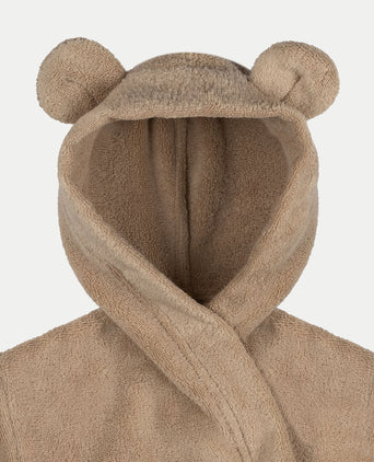 Bathrobe Kids zero-twist cotton | Latte