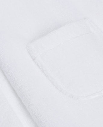 Bathrobe Kids zero-twist cotton | White