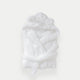 Bathrobe Kids zero-twist cotton | White