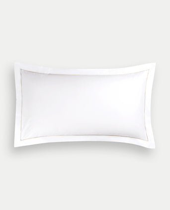 Set of 2 Pillowcases Egyptian Cotton Percale 400TC | Carmel