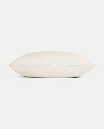 Set of 2 Pillowcases Egyptian Cotton Percale 400TC | Chalk White