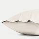 Pillowcase Egyptian cotton Percale 400TC | Chalk White
