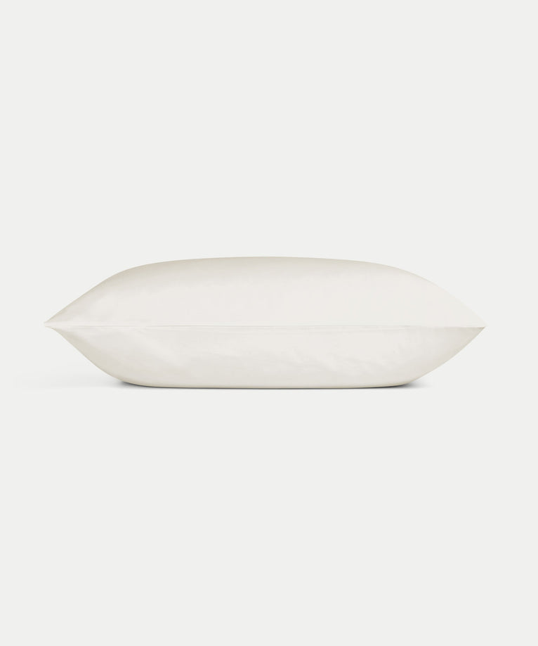 Set of 2 Pillowcases Egyptian Cotton Sateen 400TC | Cream