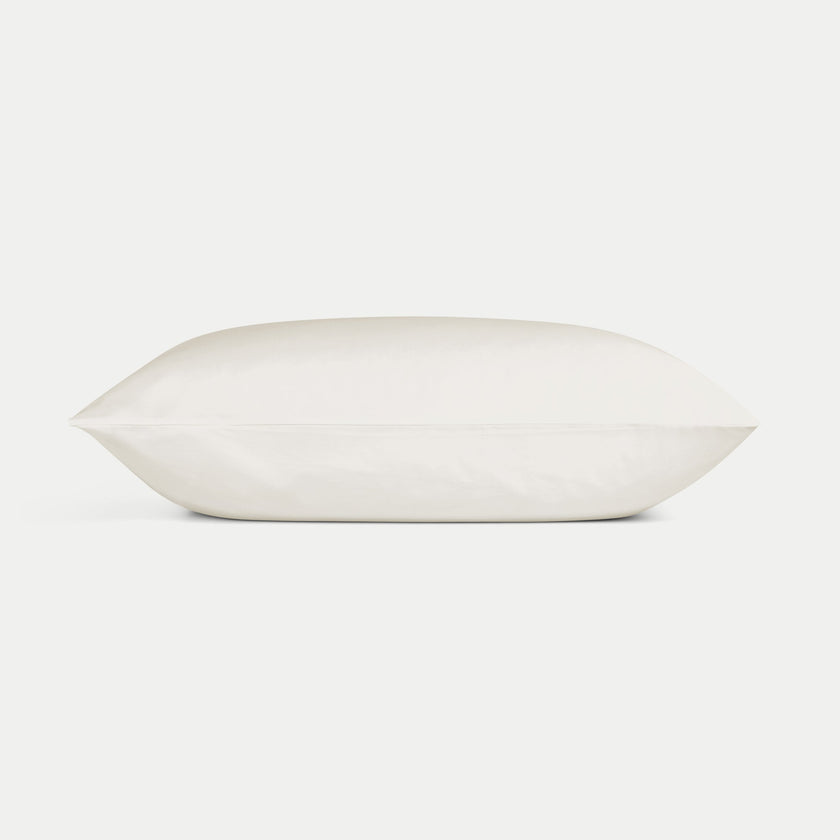 Set of 2 Pillowcases Egyptian Cotton Sateen 400TC | Cream