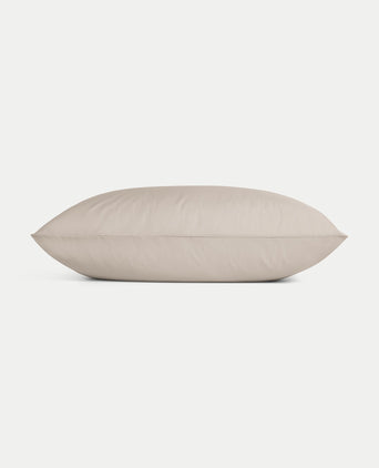 Set of 2 Pillowcases Egyptian Cotton Percale 400TC | Latte
