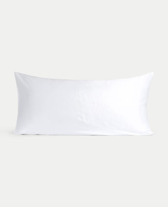 Okura Pillowcase Egyptian Cotton 600TC Sateen | White