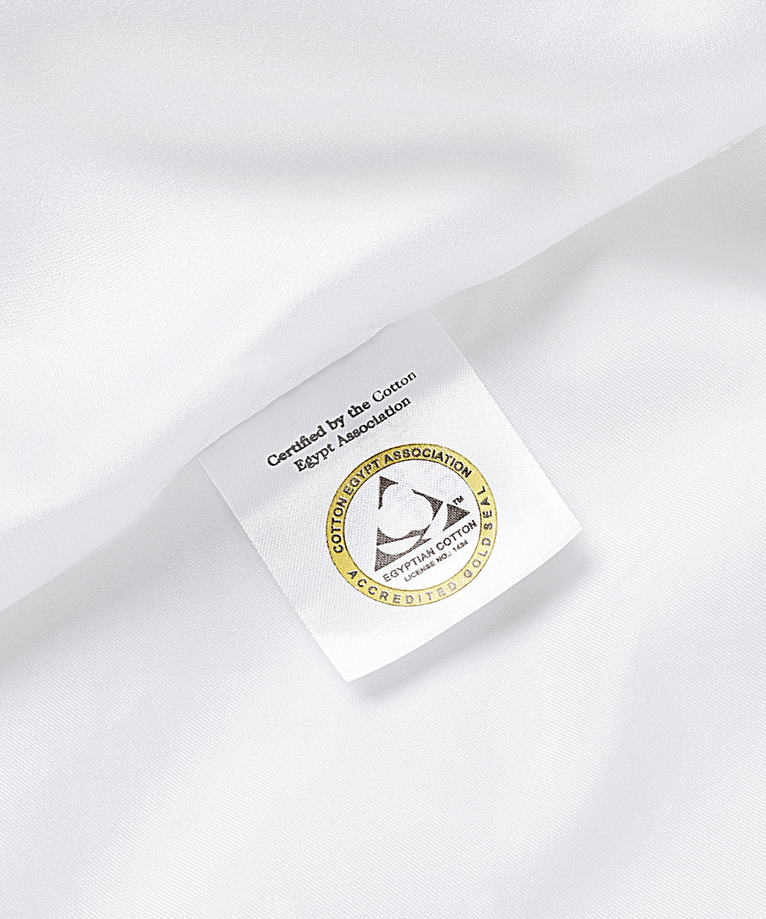 Okura Pillowcase Egyptian Cotton 600TC Sateen | White