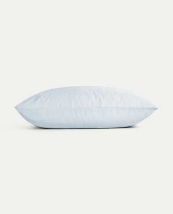 Set of 2 Pillowcases Egyptian Cotton Sateen 400TC | Pastel Blue