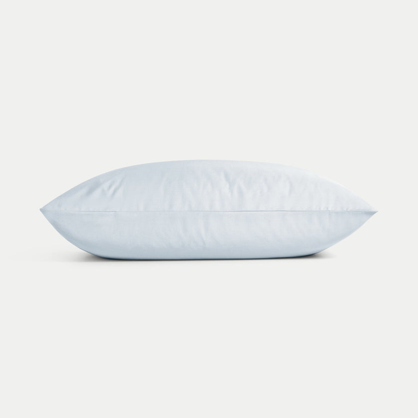 Set of 2 Pillowcases Egyptian Cotton Sateen 400TC | Pastel Blue