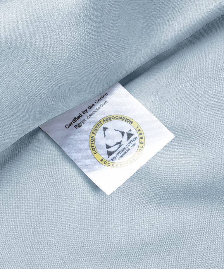 Pillowcase Egyptian Cotton Sateen 400TC | Pastel Blue