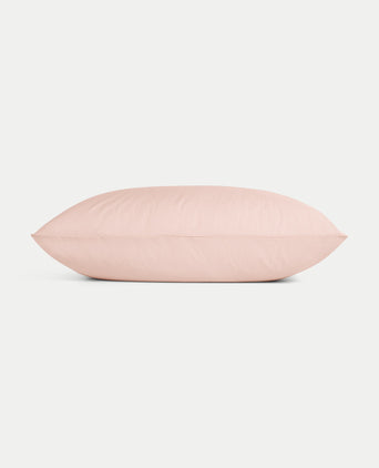 Set of 2 Pillowcases Egyptian Cotton Percale 400TC | Blush Pink