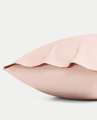 Duvet Cover Set & Fitted Sheet Percale | Blush Pink