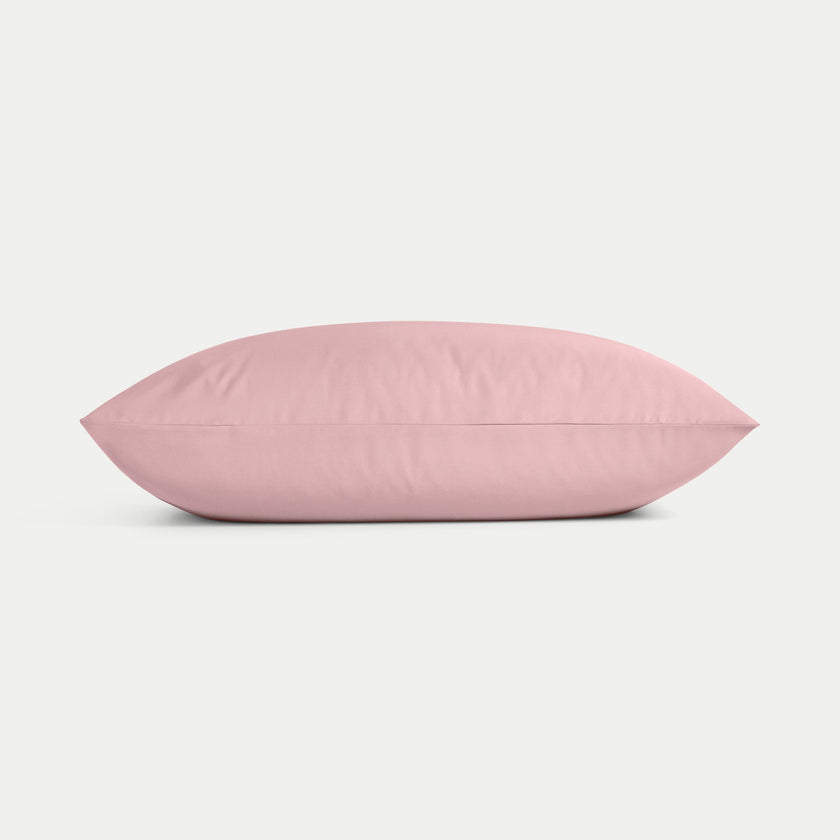Set of 2 Pillowcases Egyptian Cotton Sateen 400TC | Blush Pink