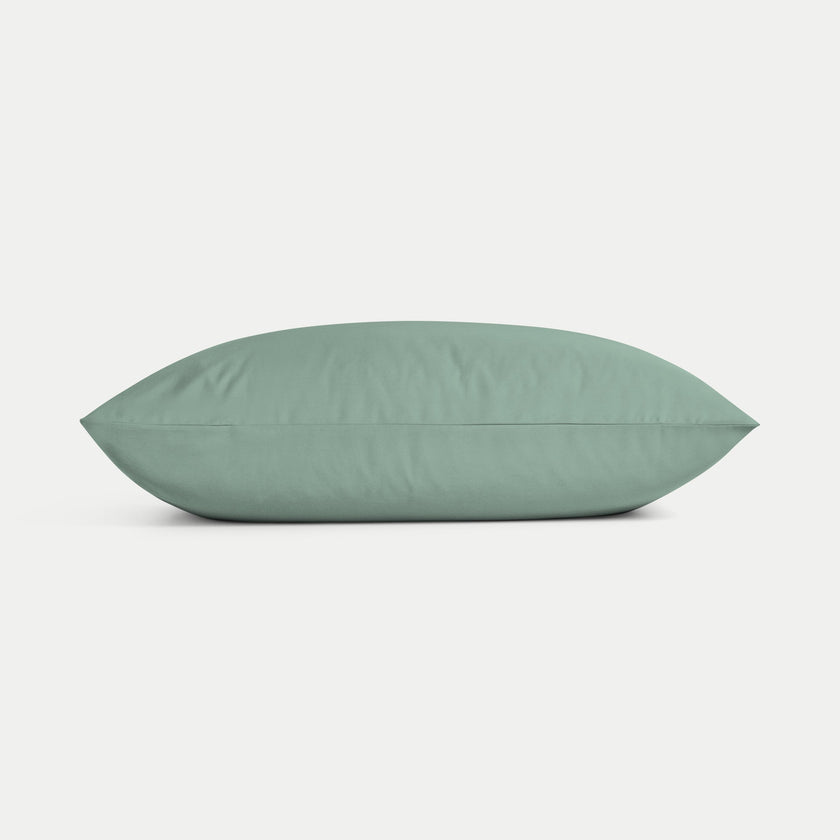 Set of 2 Pillowcases Egyptian Cotton Sateen 400TC | Sage Green