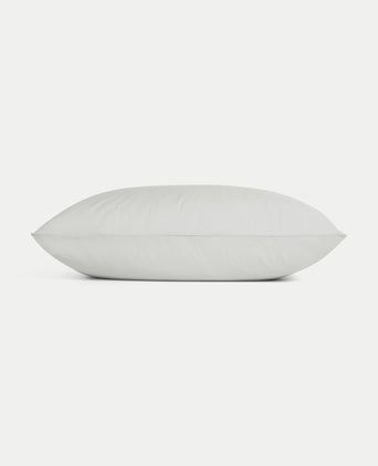 Set of 2 Pillowcases Egyptian Cotton Percale 400TC | Silver Grey
