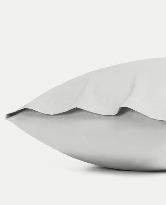 Pillowcase Egyptian Cotton Percale 400 TC | Silver Grey
