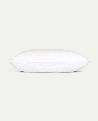 Set of 2 Pillowcases Washed Linen | White