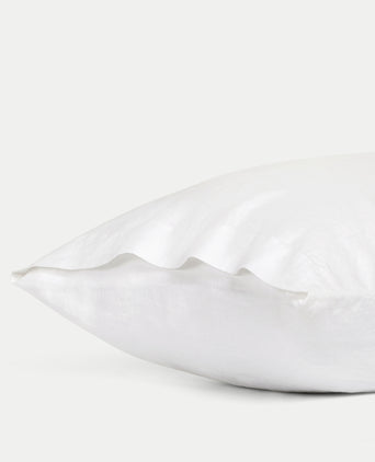 Pillowcase Washed Linen | White