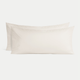 Set of 2 Pillowcases Egyptian Cotton Percale 400TC | Chalk White