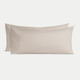 Set of 2 Pillowcases Egyptian Cotton Percale 400TC | Latte