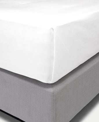 Egyptian Cotton Flat Sheet 400TC Percale 400TC | White