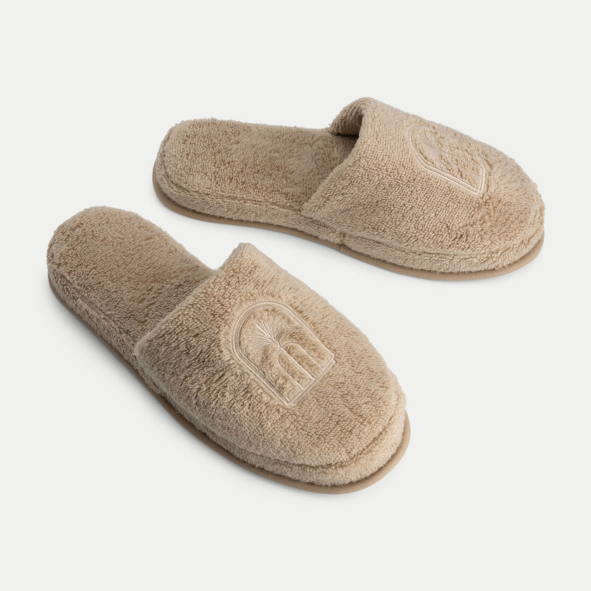 Luxury Hotel slippers | Latte
