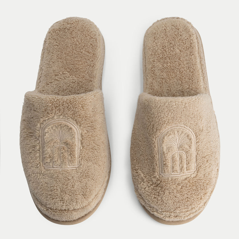Luxury Hotel slippers | Latte
