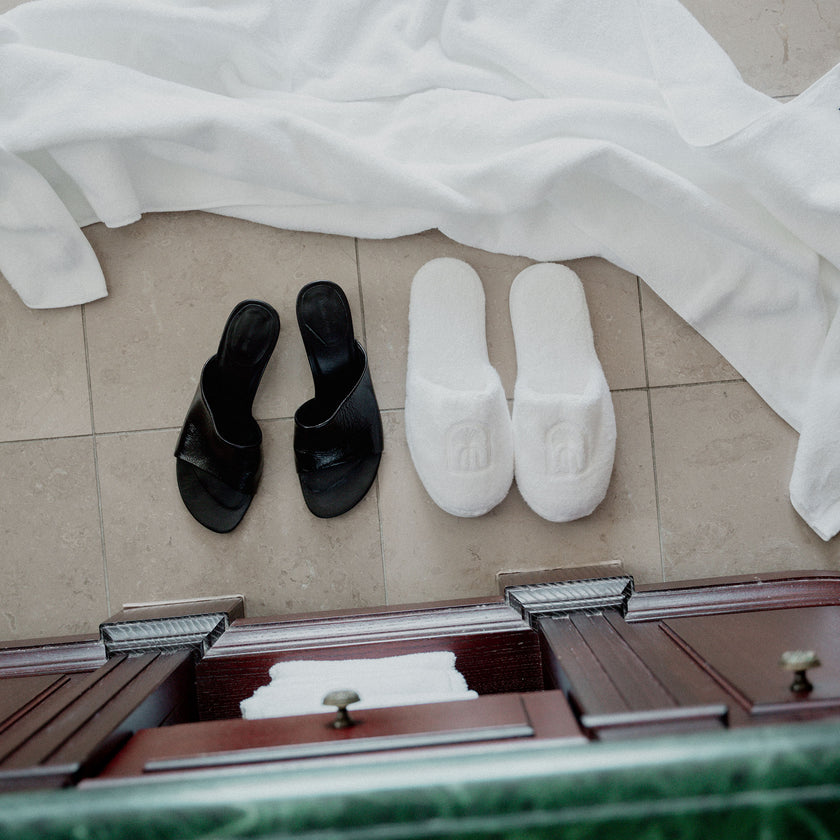 Hotel Slippers | White
