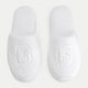 Bathrobe and slippers gift set | White