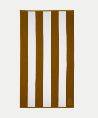 DOUXE Hotel Beach Towel Mustard 100x180 cm