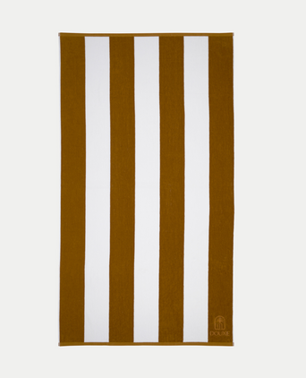 DOUXE Hotel Beach Towel Mustard 100x180 cm