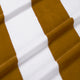 DOUXE Hotel Beach Towel Mustard 100x180 cm