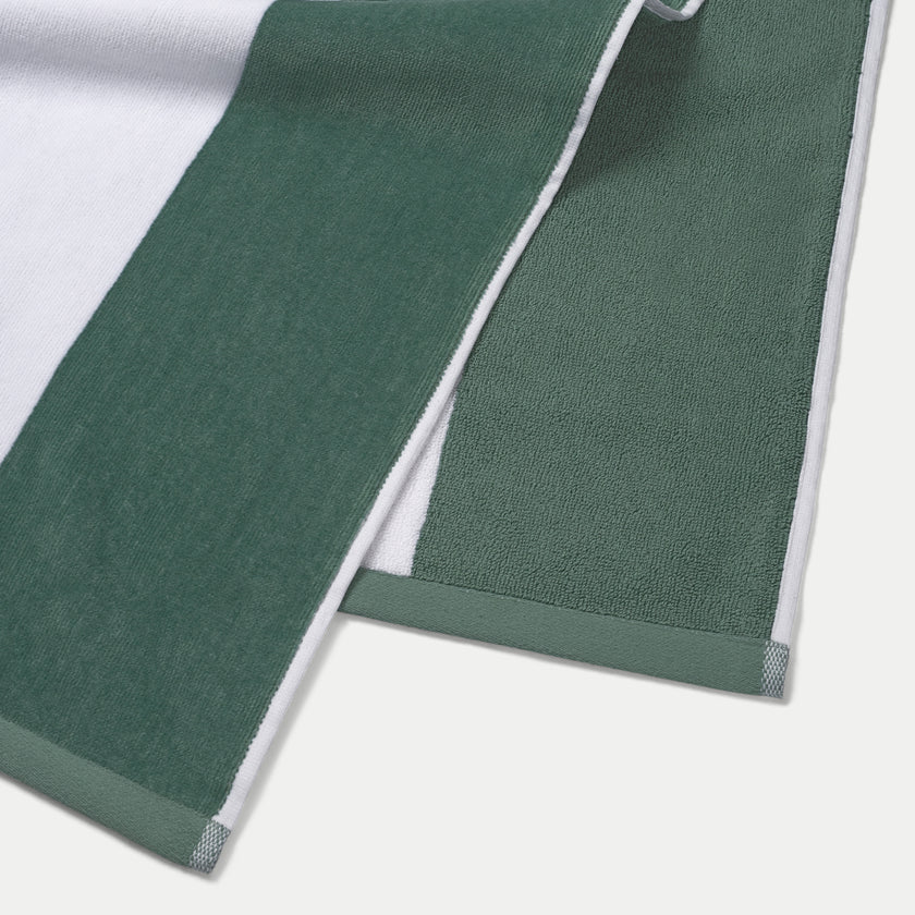 DOUXE Hotel Beach Towel Sage Green 100x180 cm
