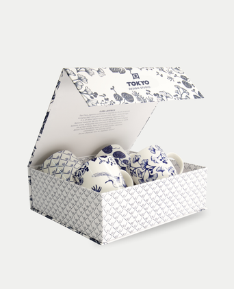 Tokyo Design Studio – Flora Japonica Mug Set (4-piece)