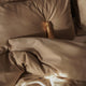 Duvet Cover Set & Fitted Sheet Egyptian Cotton Sateen | Champagne