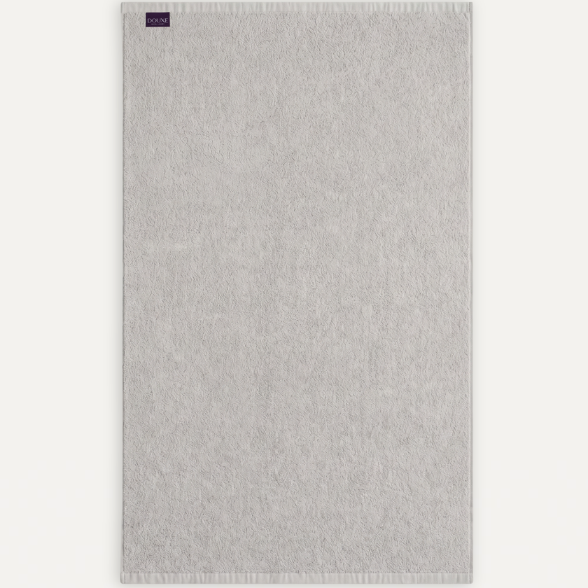 Towel zero-twist cotton 100x180 cm | Silver Grey