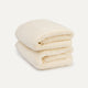 Guest towel zero-twist cotton 40x60 cm (2 pcs) | Cream