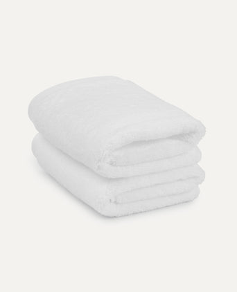 Guest towel zero-twist cotton 40x60 cm (2 pcs) | White