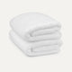 Towel zero-twist cotton 50x100 cm (2 pcs) | White