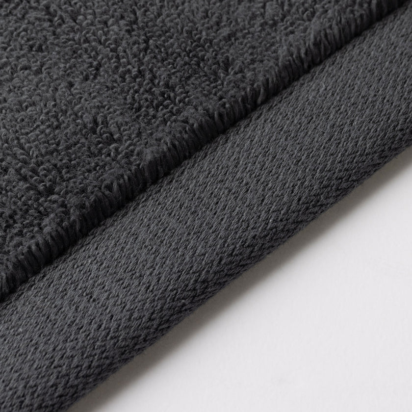 Towel zero-twist cotton 100x150 cm | Anthracite