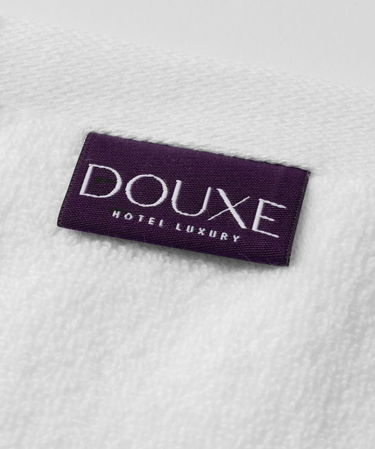 2x Zero-Twist Cotton Towels 70x140 cm | White