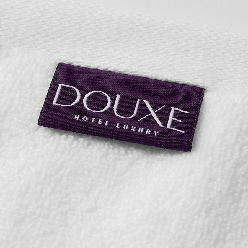 2x Zero-Twist Cotton Towels 70x140 cm | White