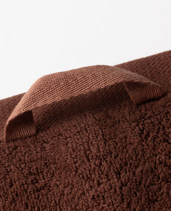 Towel zero-twist cotton 100x150 cm | Chestnut