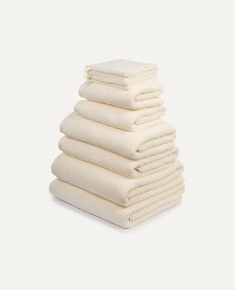 Towel set Spa Complete (10 pcs) | Cream